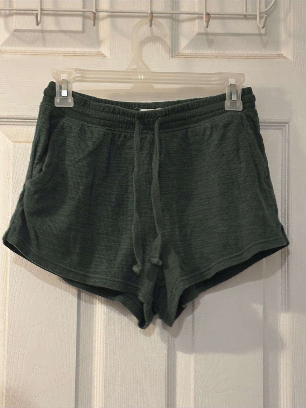 aerie Women's Olive Green Drawstring Lounge Shorts
